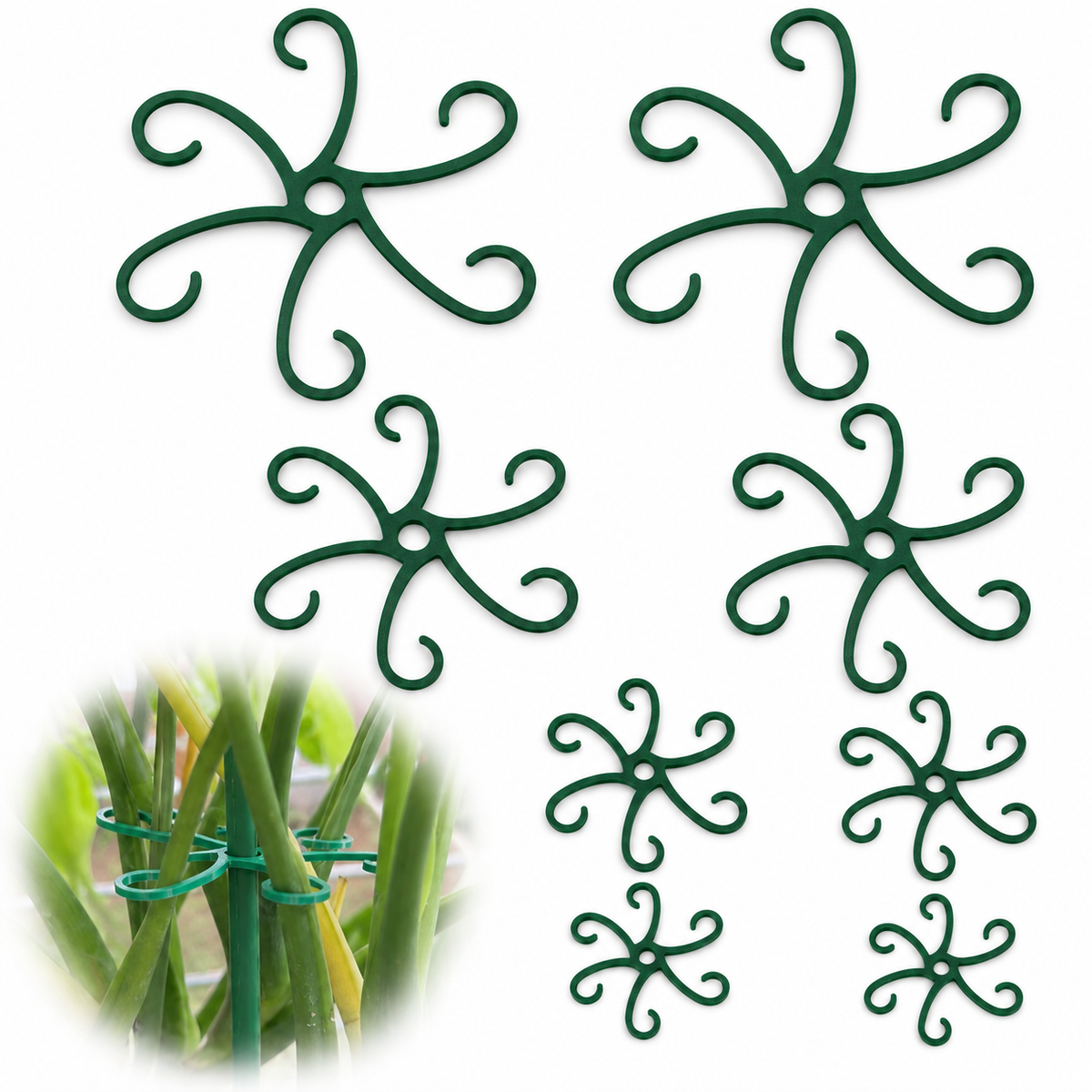 Upgraded Plant Support Claws – Centre-Hole Design