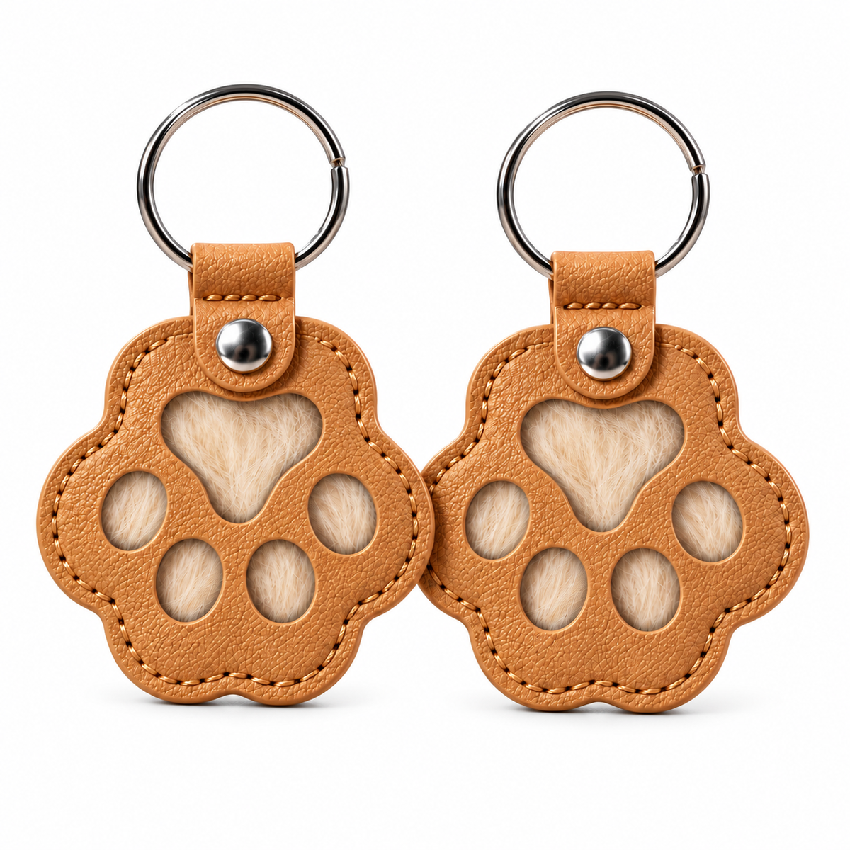 Pet Fur Keepsake Keychains