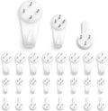 Non-Trace Wall Hooks, Picture Hanging Hooks, Clock Hooks, Frame Hanger Hook, for Hanging Paintings Photos Mirror & Other Wall Decors