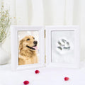 Paw Print Kit with Wooden Photo Frame