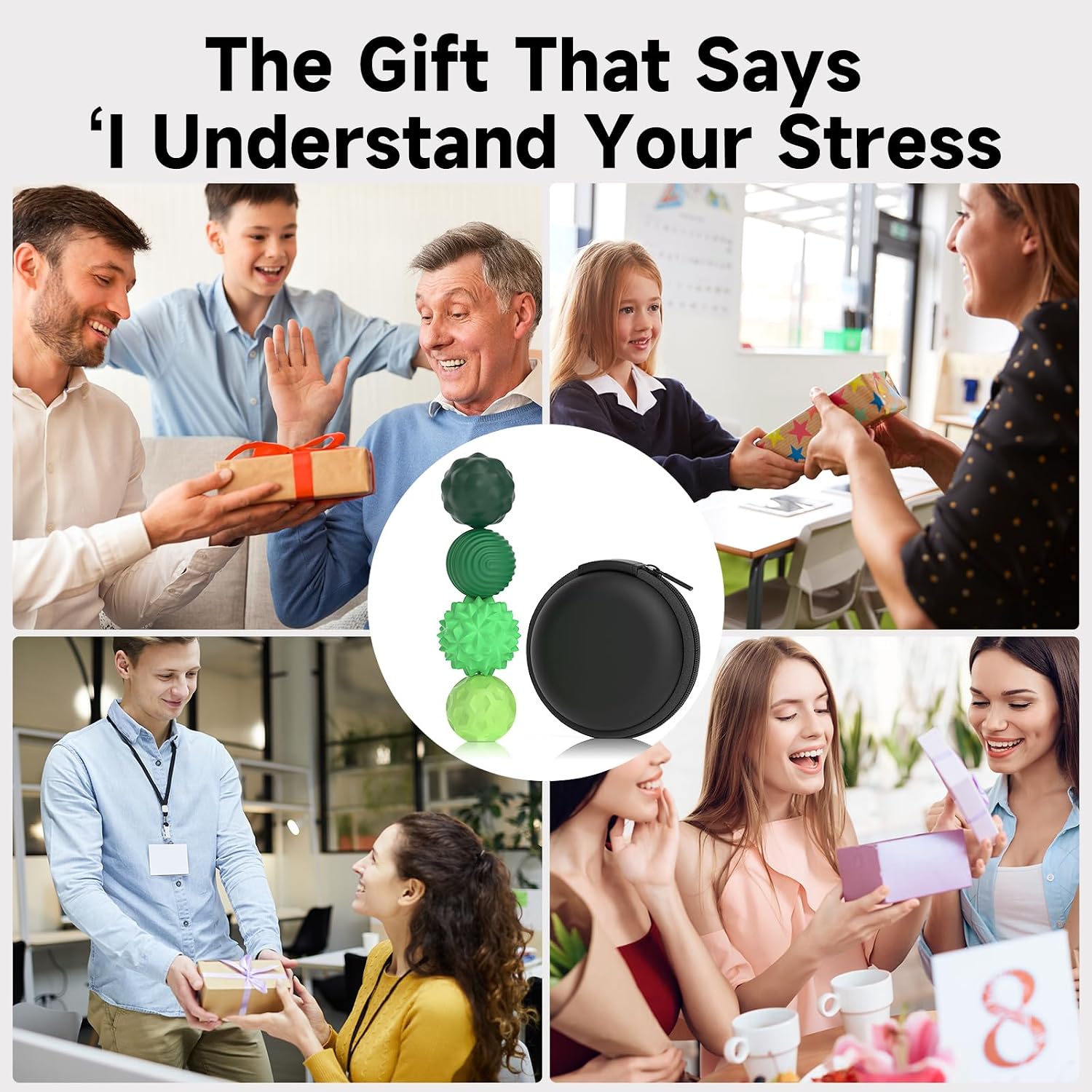 Stress Relief Silicone Magnetic Balls