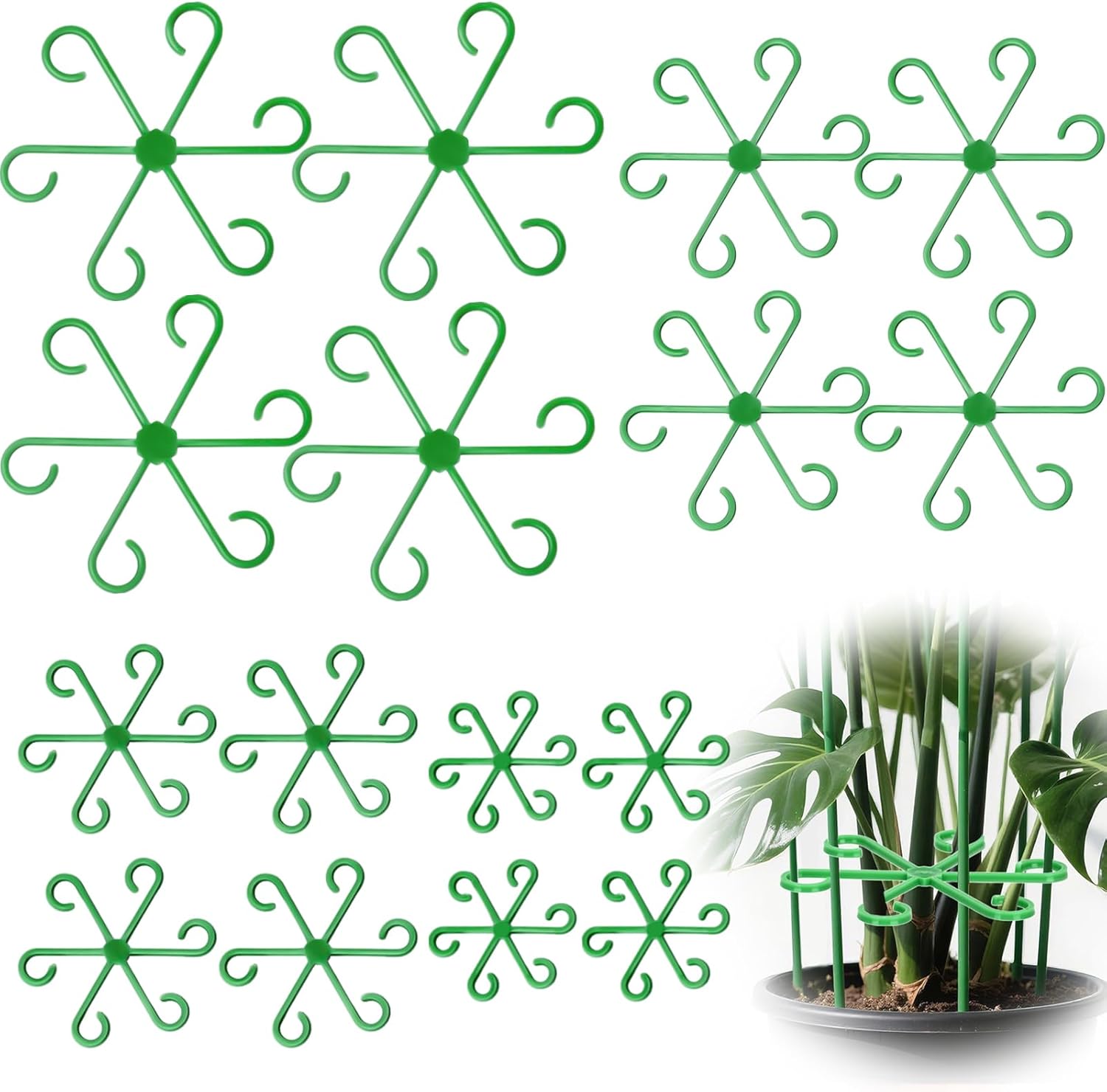 Reusable Plant Support Holders