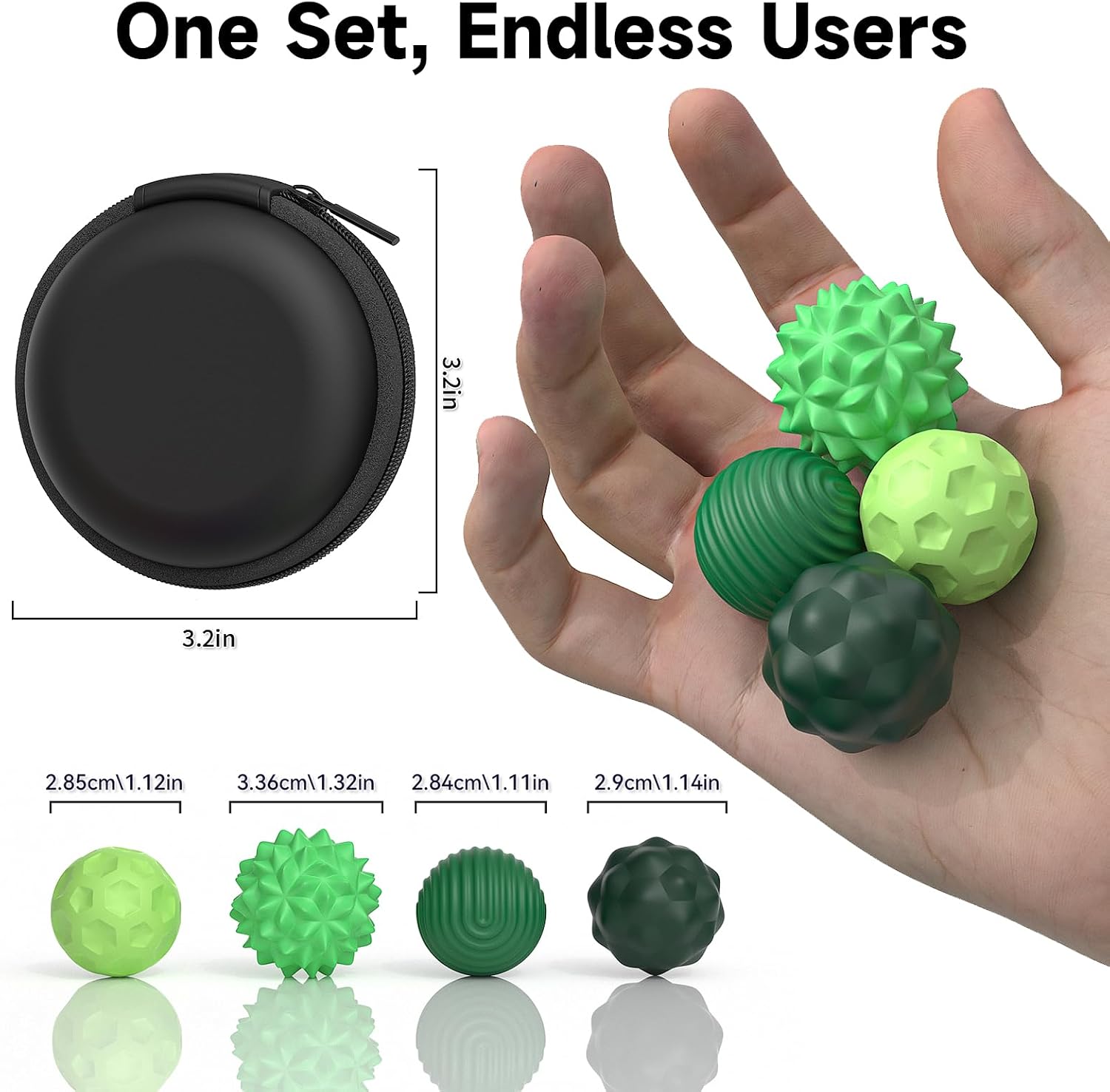 Stress Relief Silicone Magnetic Balls