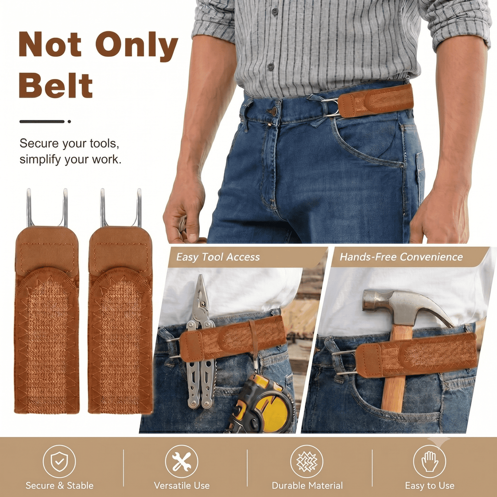 Buckleless Stretchable Velcro Belt