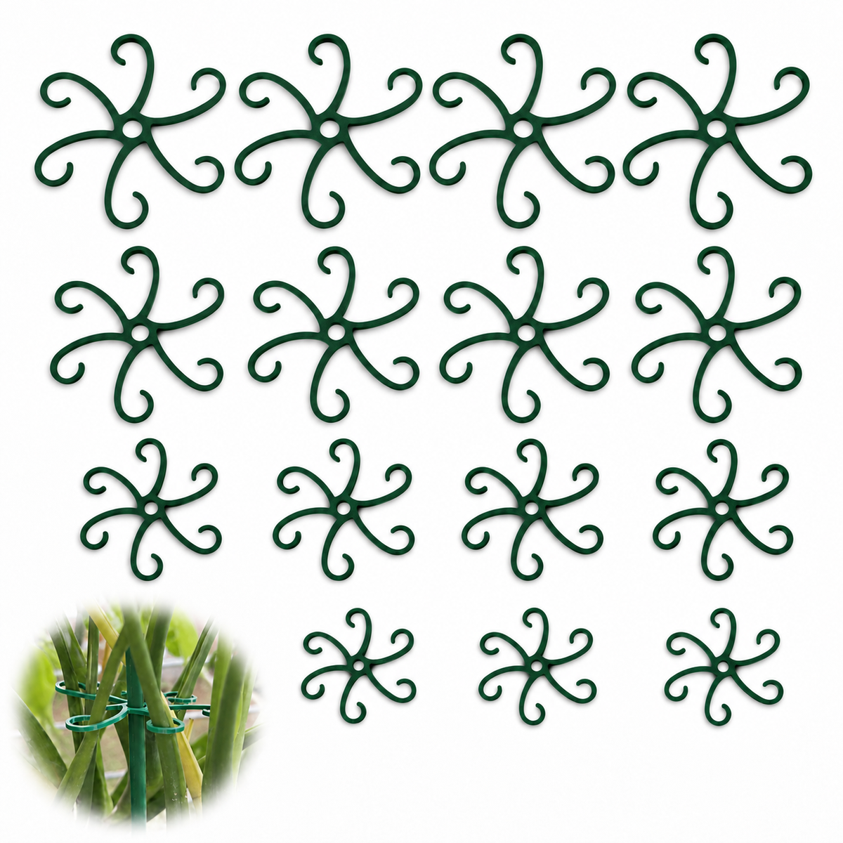 Upgraded Plant Support Claws – Centre-Hole Design
